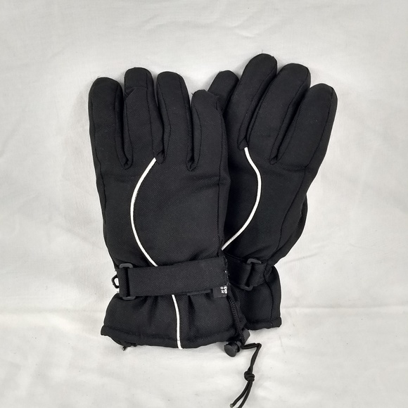 THINSULATE GLOVES WOMENS LARGE WINTER BLACK - Picture 1 of 8